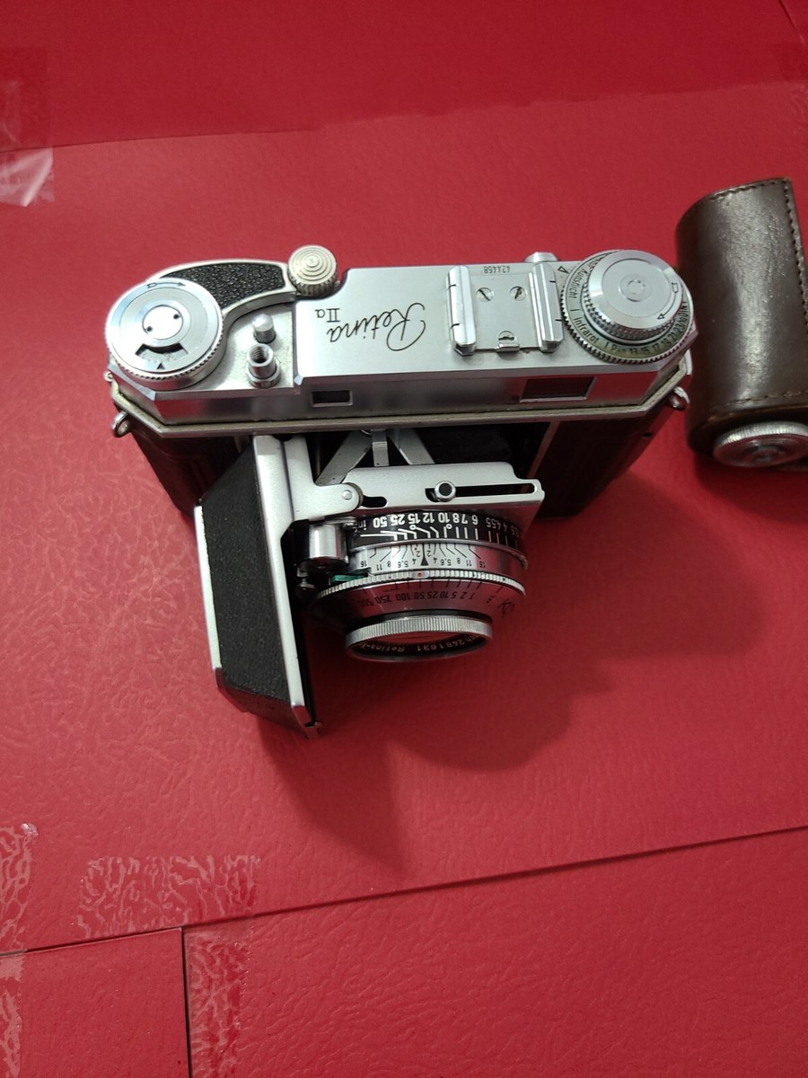Vintage Kodak Retina IIA 2a Camera Schneider-Kreuznach Xenon 50mm