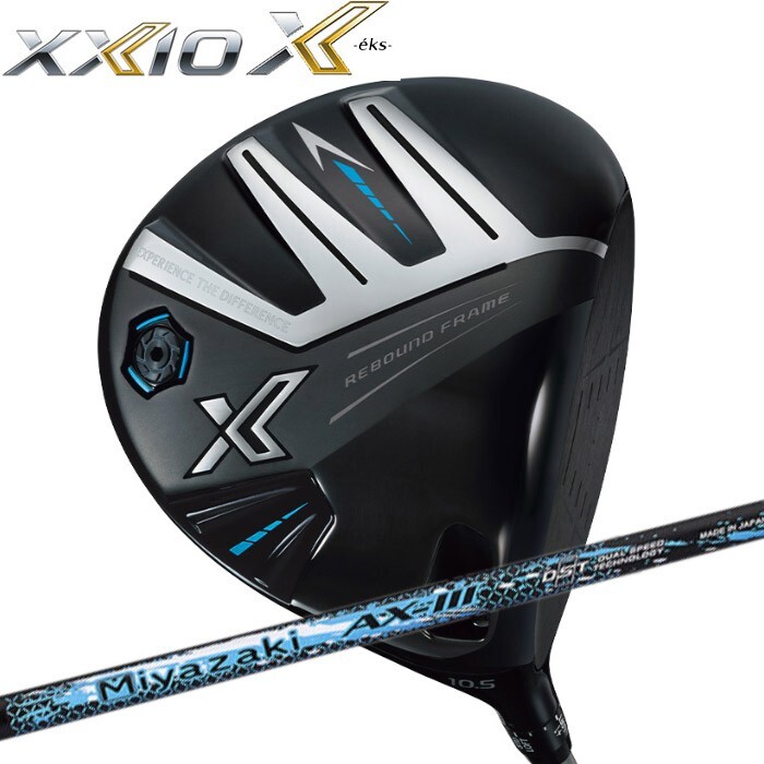 XXIO X Driver Men's Right Miyazaki AX-3 10.5° S-Flex Carbon Shaft