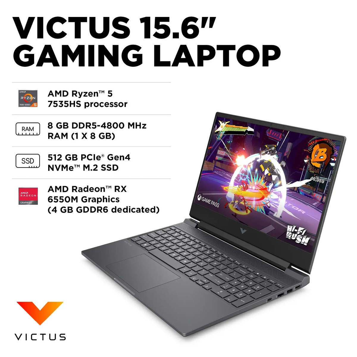New HP Victus Gaming 15.6