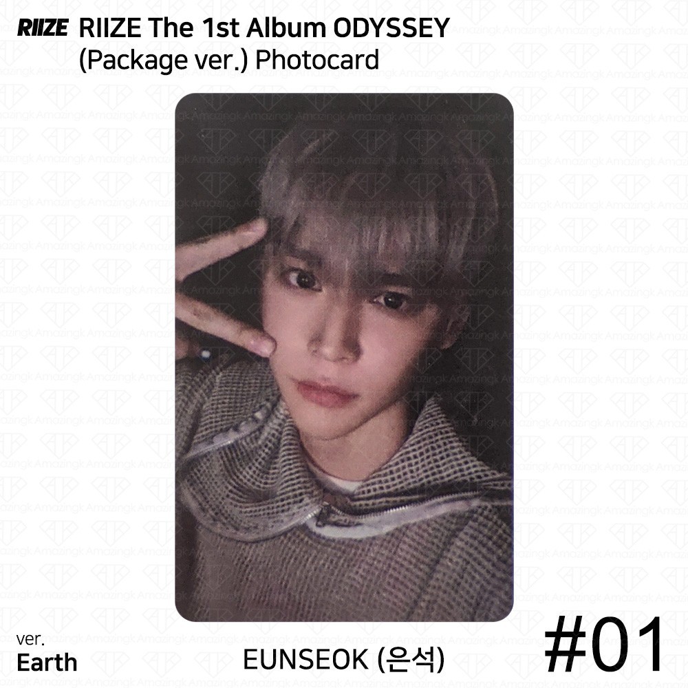 RIIZE The 1st Album ODYSSEY Package ver. Official Photocard WONBIN