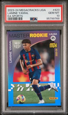 2023-24 PANINI MEGACRACKS LALIGA EA SPORTS #423 LAMINE YAMAL
