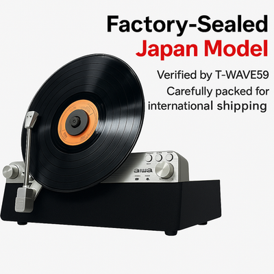 aiwa GAA4-FRT0002 Vertical Turntable Record Player Fully Automatic
