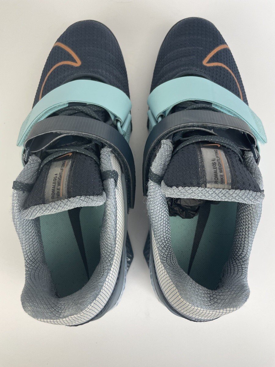 Nike Romaleos 4 Mens Size 10 Deep Ocean Ozone Blue 2020 CD3463-440