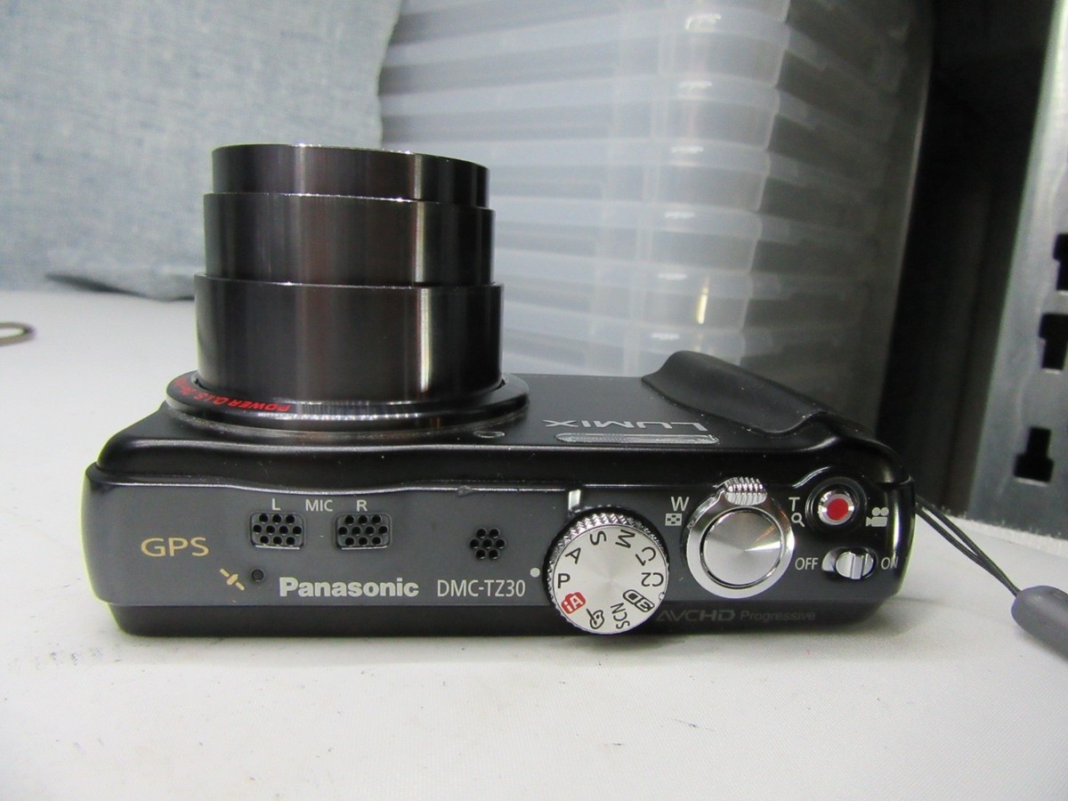 Panasonic LUMIX DMC-TZ30 14.1MP Digital Camera - Black for sale