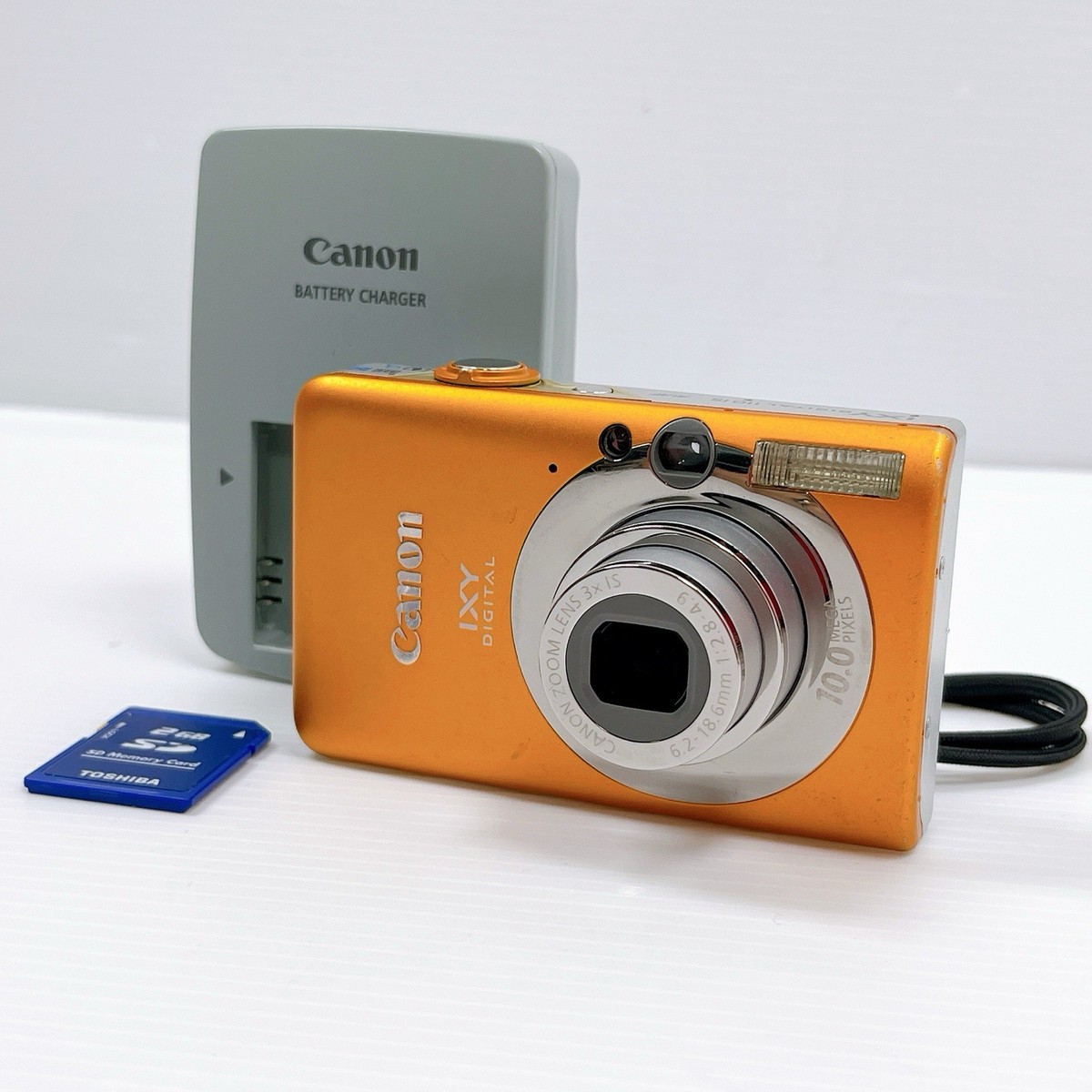 Canon IXY DIGITAL 110IS オレンジ 動作未確認 Canon IXY DIGITAL110