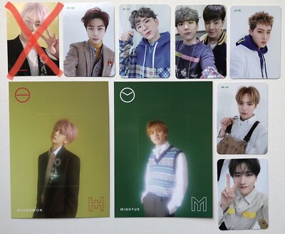 Monsta X Photocards / Photo Cards ~ 