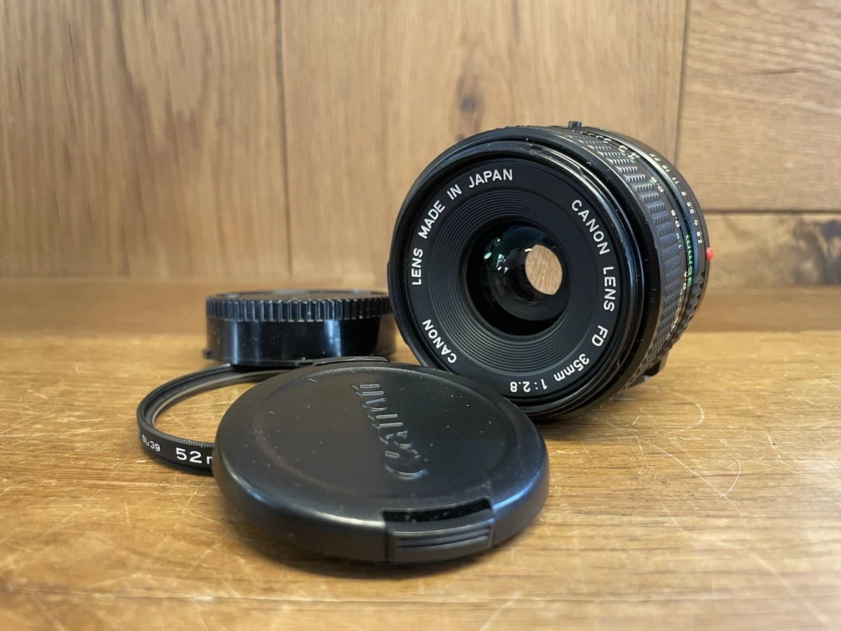 Canon FD f/2.8 Camera Lenses 35mm Focal for sale | eBay