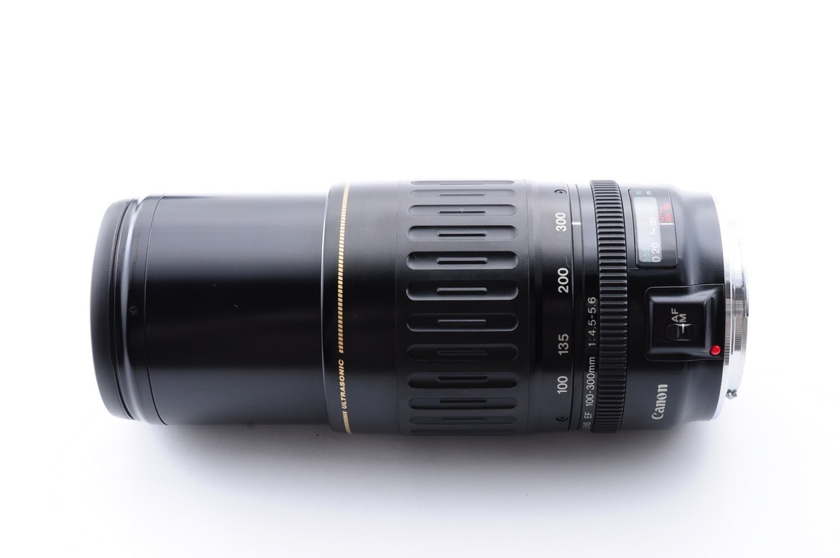Canon Zoom Lens EF 100-300mm f/4.5-5.6 USM Exc+5 Zoom Lens Z0004