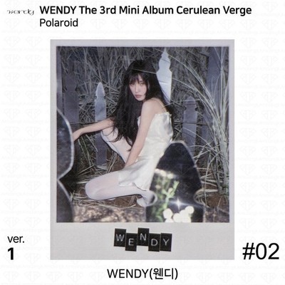 WENDY RED VELVET 3rd Mini Album Cerulean Verge Official Photocard