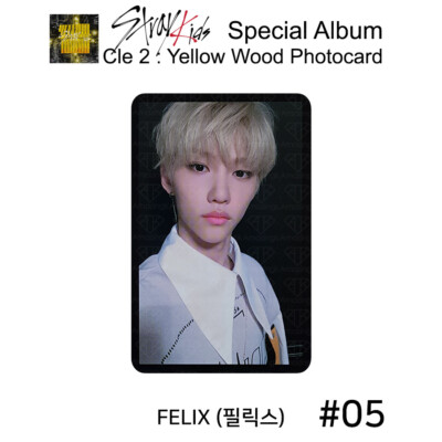 STRAY KIDS Special Album Cle 2 Yellow Wood Offcial Photocard | eBay
