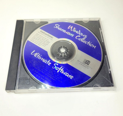 REPLACEMENT DISC ONLY Windows Shareware Collection Ultimate
