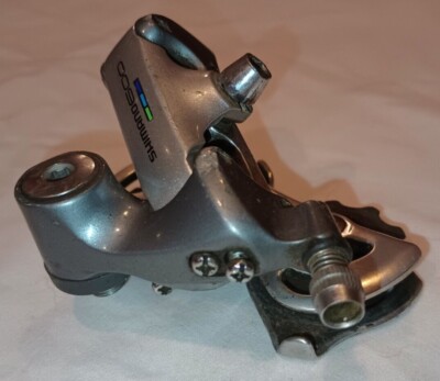 Vintage Shimano 600 Ultegra Rear Derailleur RD-6401 Short 8SIS Tri