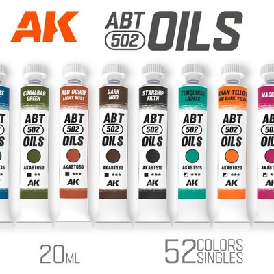 ABT 502: Oil Paint - Abteilung Paints - AK Interactive Oils