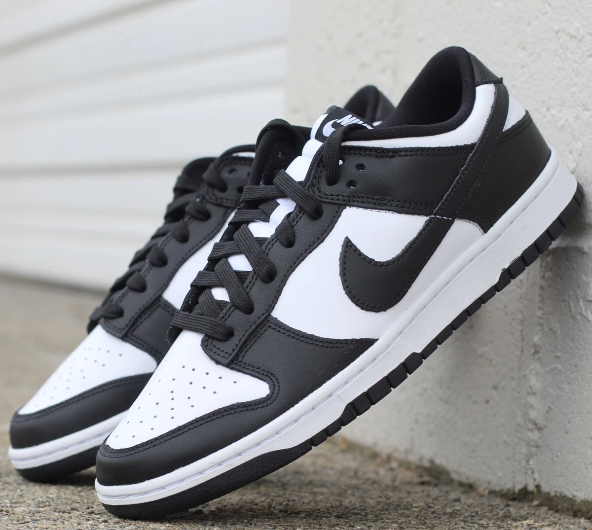 Nike Dunk Low Black White | eBay