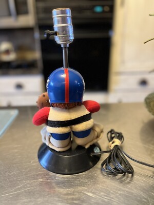 Rare Vintage 1983 New York Giants Huddles Mascot NFL Football Lamp