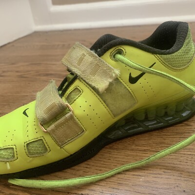 Nike Romaleos 2 Volt 476927-700 Weightlifting Mens 7 / Womens 8.5
