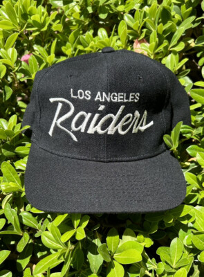 RARE Los Angeles Raiders Vintage 1990s Sports Specialties Black