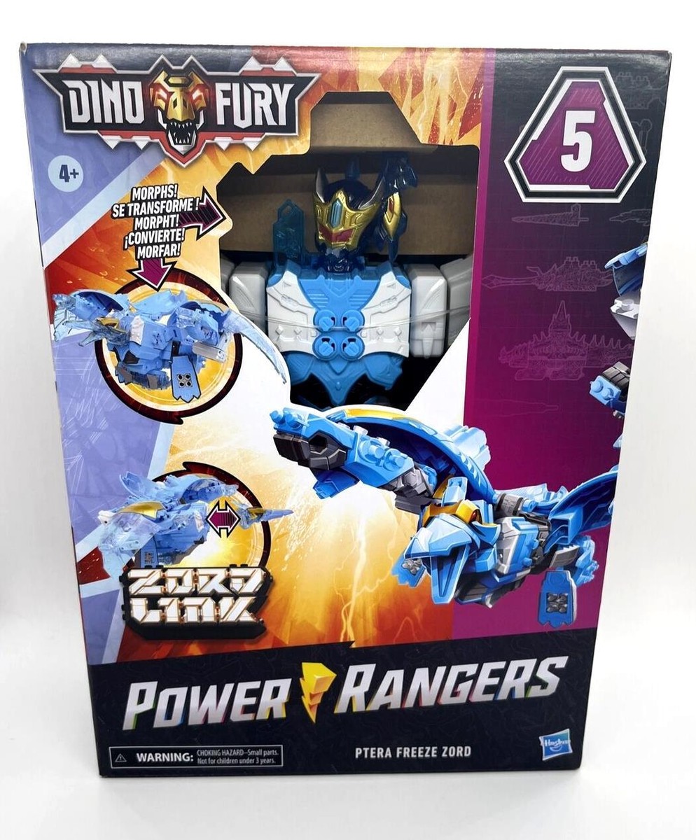 Power Rangers Dino Fury Ptera Freeze Zord Link F4210 Kishiryu