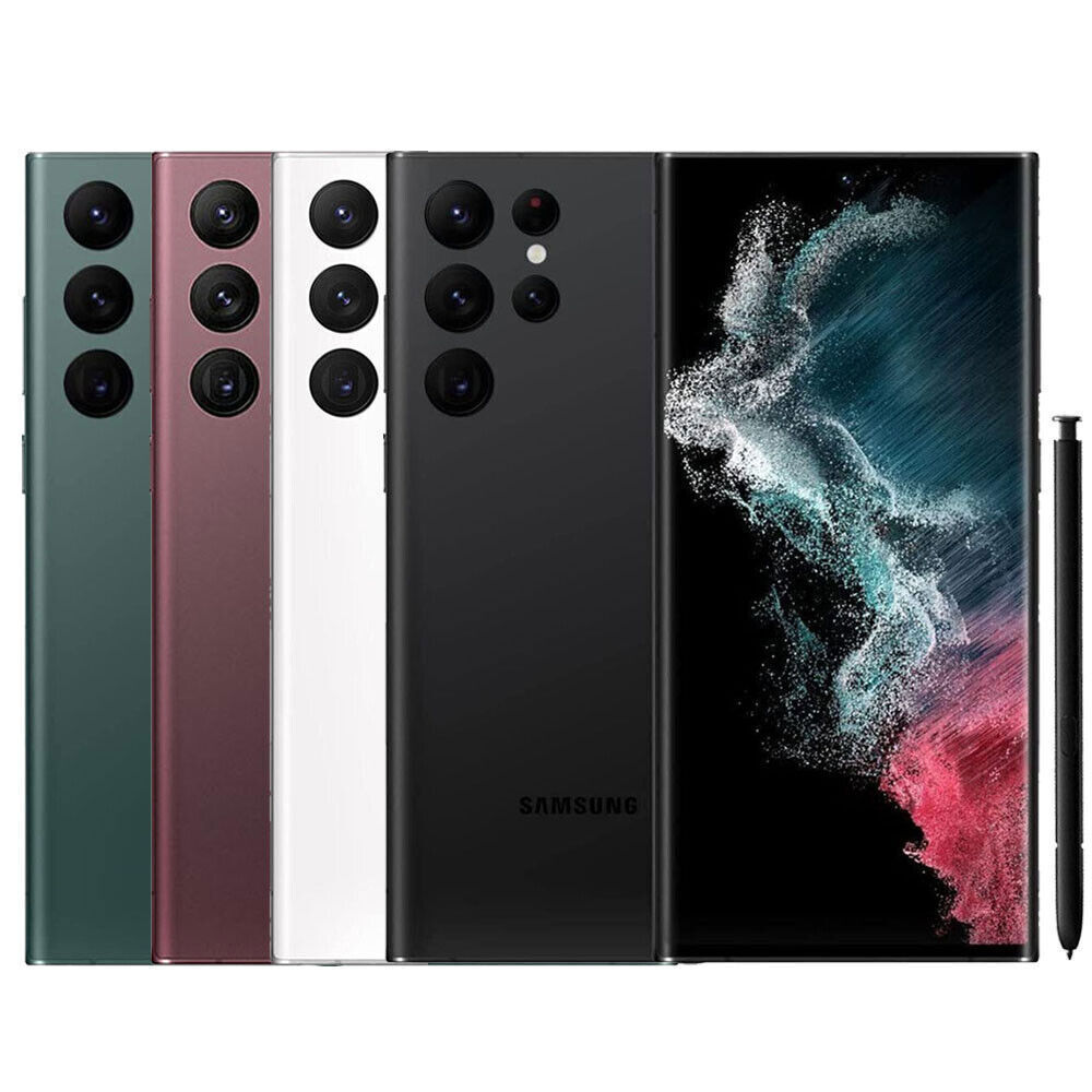 NEW SEALED Samsung Galaxy S22 Ultra 5G 128-512GB GSM CDMA Factory