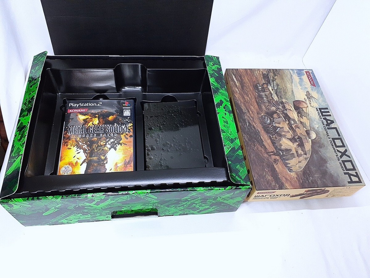 KONAMI Metal Gear Solid 3 Premium Package Complete Box CIB PS2