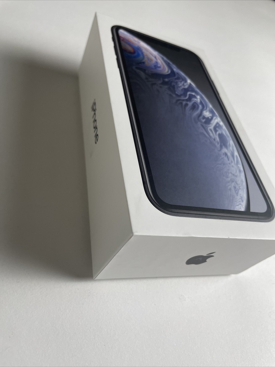Apple iPhone XR black 64GB BOX ONLY! | eBay