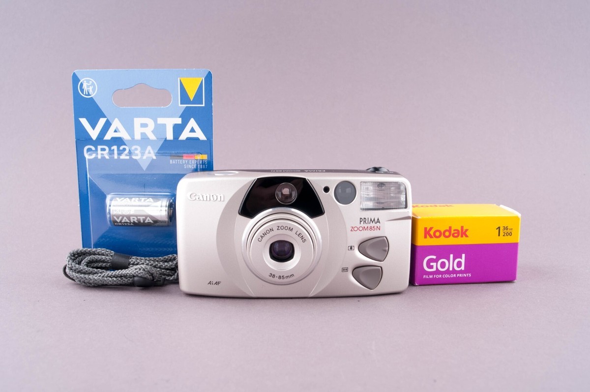 Canon PRIMA Zoom 85N 35mm SLR Film Camera 82966805653| eBay