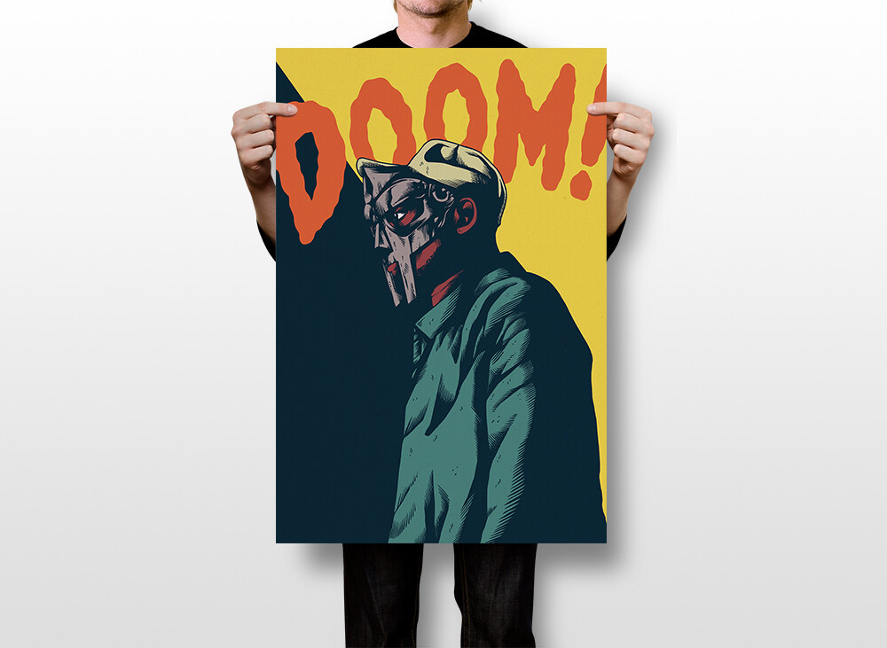 Rap Mf Doom Hip Hop Graphic Wall Art Home Decor - POSTER 20x30 | eBay