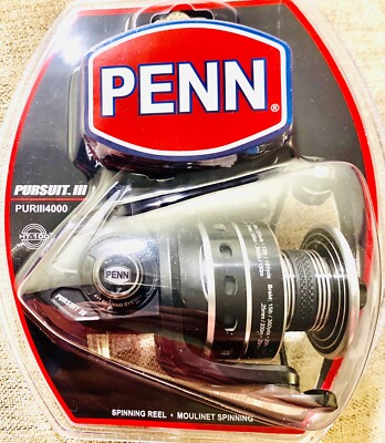 Penn Pursuit III PURIII4000 HT-100 5.6:1 Spinning Reel “New Clam