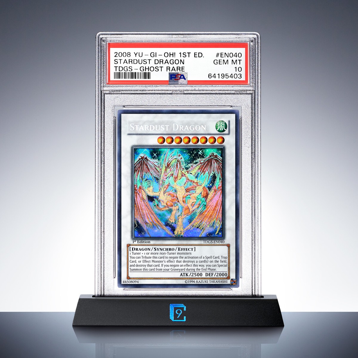 For Display - PSA 10 Stardust Dragon | Yugioh TDGS-EN040 Ghost
