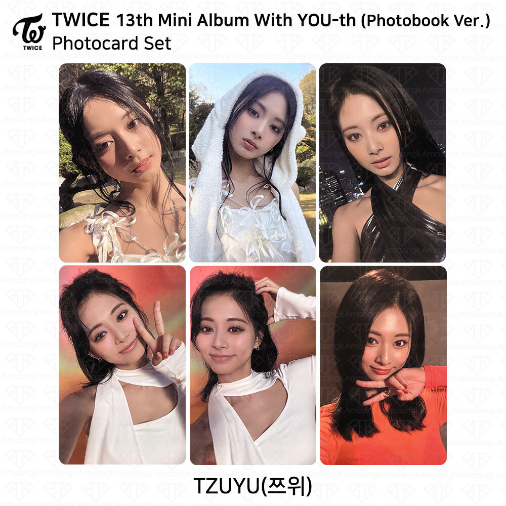 TWICE 13th Mini Album With YOU-th Youth Photocard Poster Film