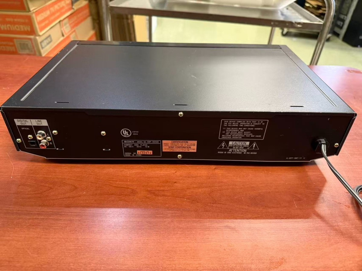 Sony CDP-XE500 CD Player for sale online | eBay