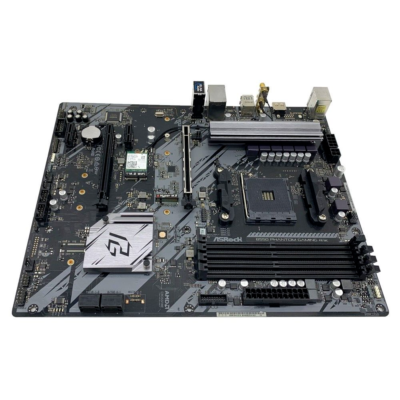 AMD B550 Motherboard ASRock B550 PHANTOM GAMING 4/AC AM4 DDR4 for