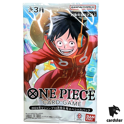 PACK 3 Cards] V Jump October 24 Promo OP07-109 OP07-047 EB01-003