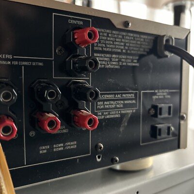 Yamaha Dsp-Ax530 Av Amplifier Home Theater from Japan | eBay