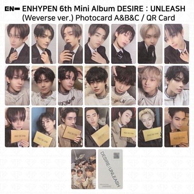 ENHYPEN 6th Mini Album Desire : Unleash Weverse ver. Official