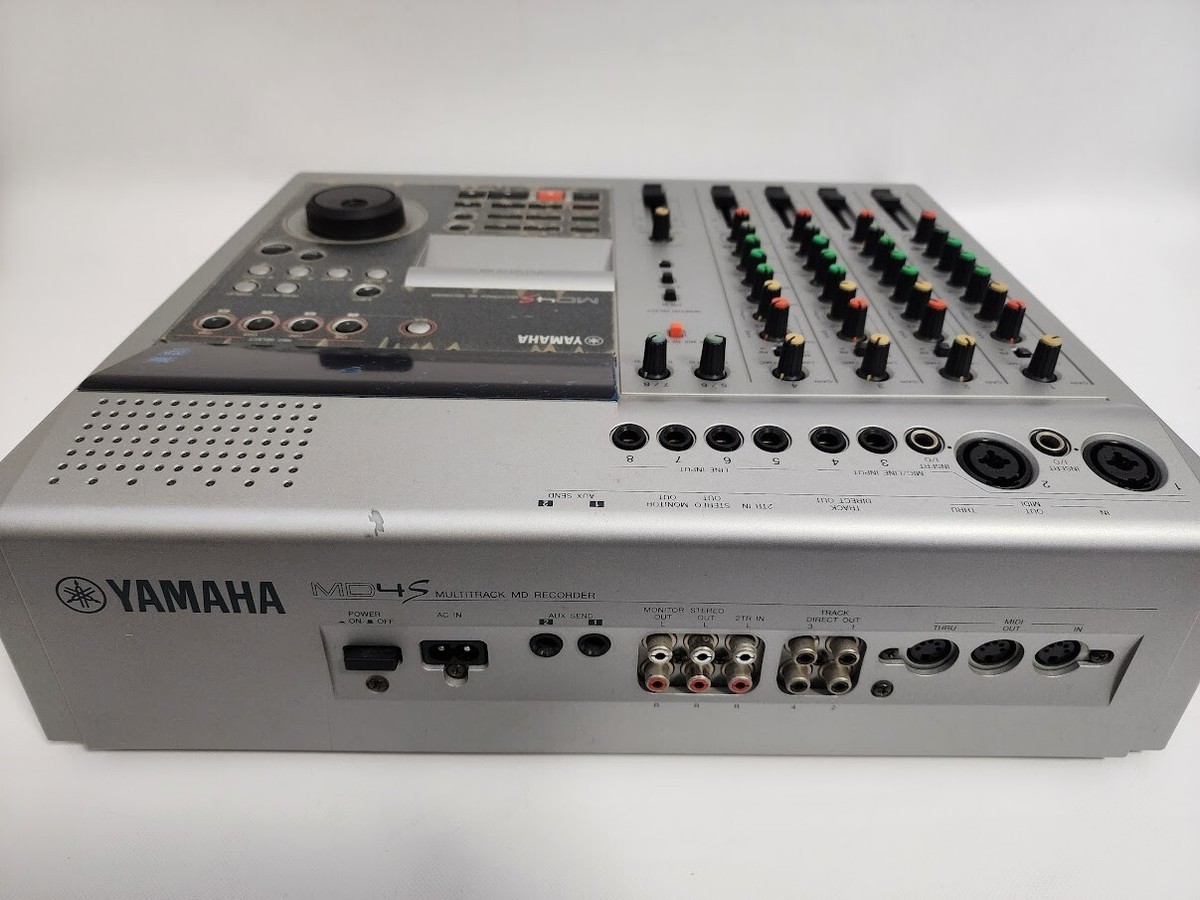 Yamaha MD4S Multitrack Minidisc Recorder 4 Track mixing | eBay