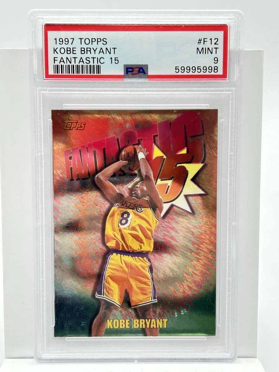 Topps Kobe Bryant Basketball 1997-98 Season Sports Trading Cards