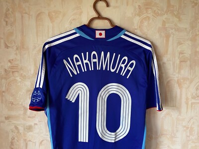 JAPAN 2006 2008 Home Football Shirt #10 NAKAMURA Jersey Adidas
