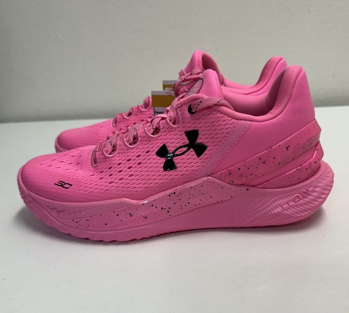 Under Armour Curry 2 Low Flotro Mens Sz 8/ Women's 9.5 Pink SAMPLE