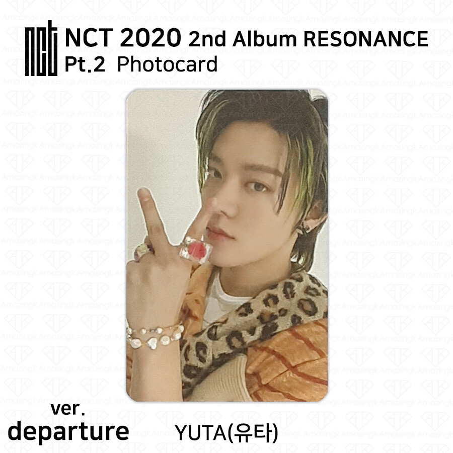 NCT 2020 2nd Album Resonance Pt.2 Photocard ID Card Departure Ver