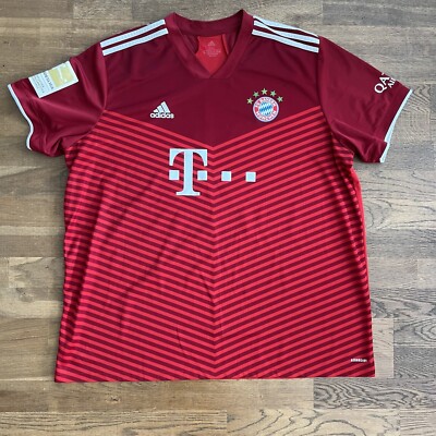 RARE Adidas FC Bayern Munich 2020/2021 Bundesliga Home Lewandowski