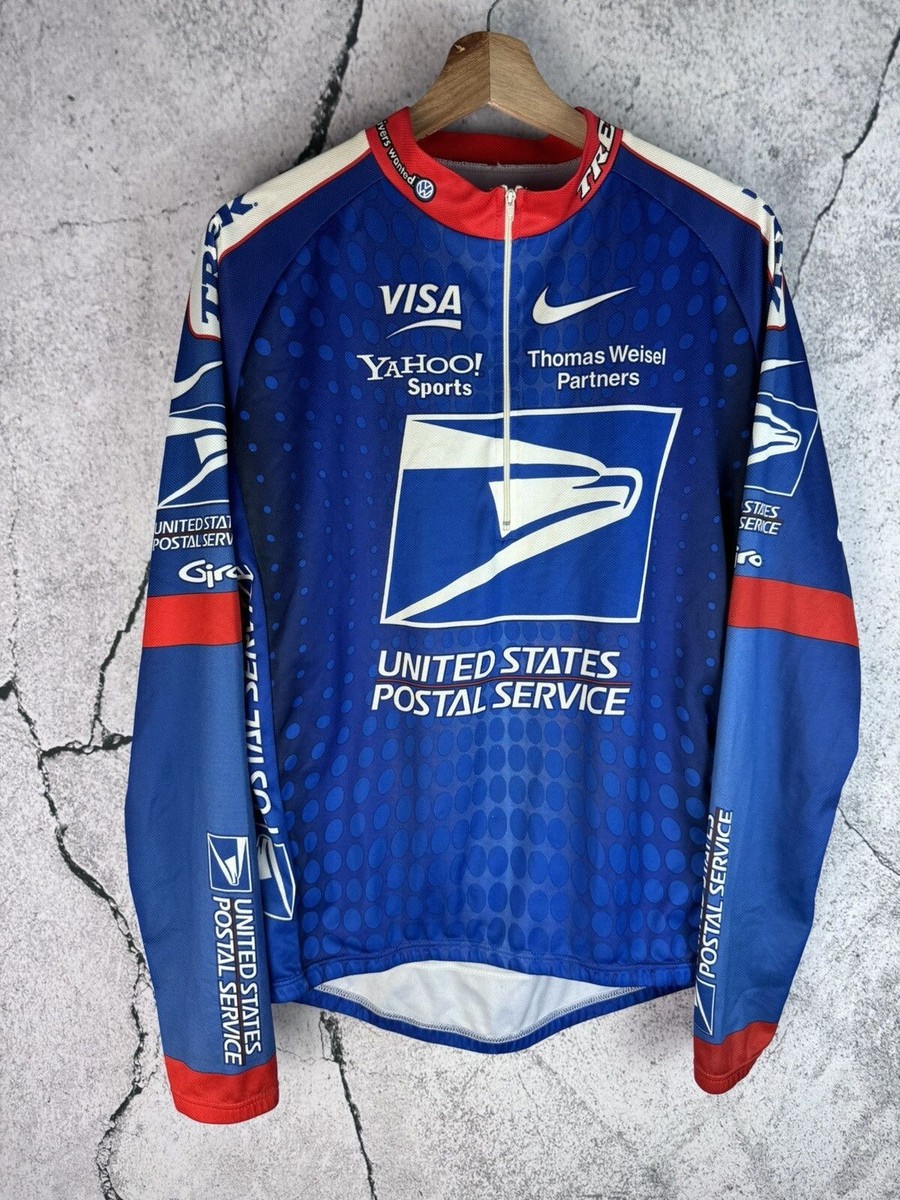 Nike United States Postal Service USPS Cycling Jersey Rare | eBay