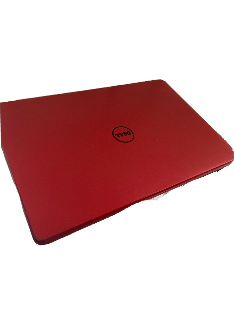 Red Dell Laptop 17.3” i7 8GB 250Gb Win 10 | eBay