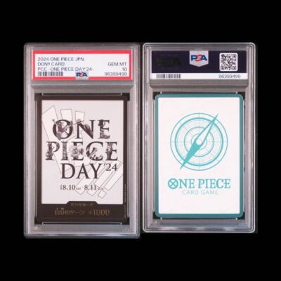 PSA10 2024 ONE PIECE LUFFY ONE PIECE DAY 24 set 3 japanese | eBay
