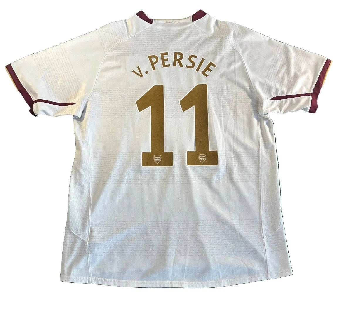 Robin van Persie Arsenal International Club Soccer Fan Jerseys for