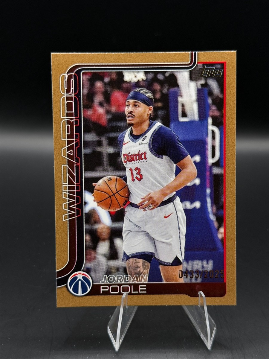 Jordan Poole 2025-26 Topps Gold /2025 #94 Washington Wizards | eBay