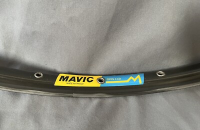 Mavic Open 4 CD Rim 700c Clincher 32H Rim Brake Gray Road Hoop
