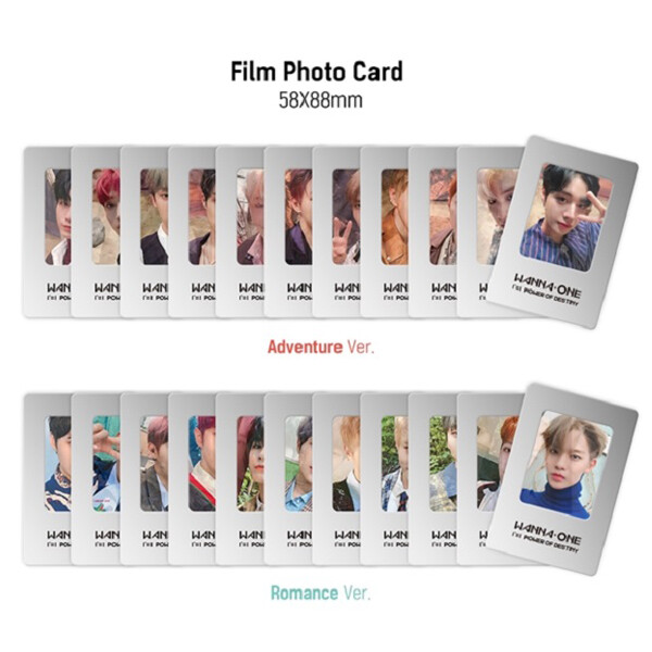 WANNA ONE 1ST ALBUM 1©ö©ö=1 POWER OF DESTINY FILM PHOTO CARD | eBay