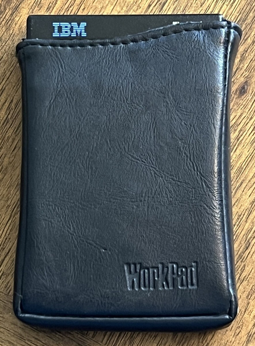 IBM WorkPad Gen 1 8602-10U Super Rare PDA with Case - Tested And
