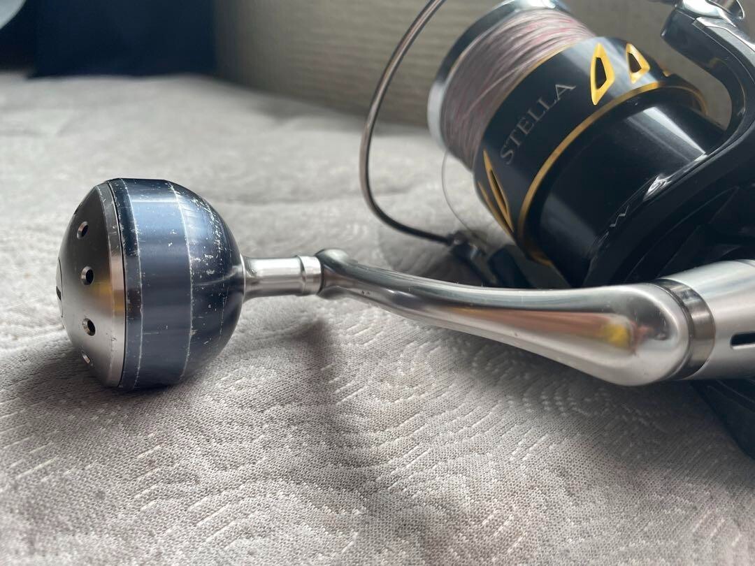 Shimano Stella SW 8000HG Spinning Reel with New Spool Excellent